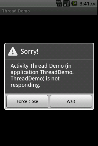ANR dialog